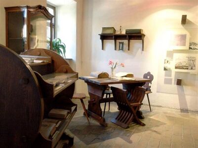 Частина експозиції Меморіального комплексу Яна Амоса Коменського м. Фулнек Чехія