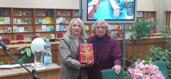 Березівська Л. Д. - учасниця Міжнародної конференції у НБУ ім. В. Вернадського, 2025 р.