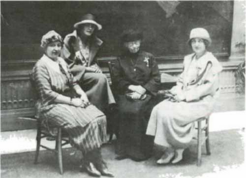 Українська делегація на Міжнародному Жіночому Конгресі у Римі 1923 р.