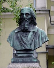 Бюст Яна Амоса Коменського м. Наарден Нідерланди