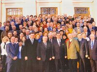 Із працівниками Міністерства освіти і науки України (2005)