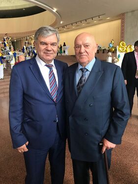 Із Петром Михайловичем Таланчуком - міністром освіти Незалежної України академіком НАПН України