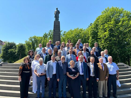 Перед засіданням Спілки ректорів закладів вищої освіти України в м. Каневі