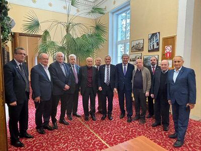 Під час перерви Загальних зборів Національної академії наук України